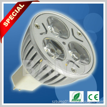 MR16-3*1W Hight Power SMD 3528/3014 LED Spotlight